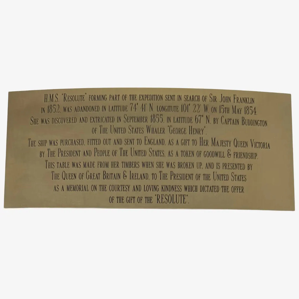 Daniel Marshall HMS Resolute Desk Humidor