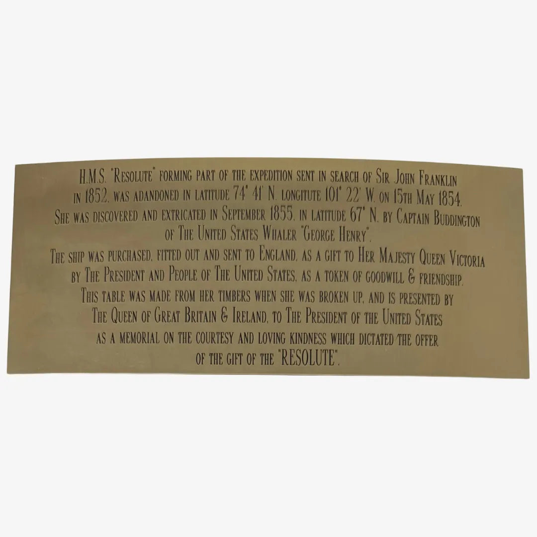 Daniel Marshall HMS Resolute Desk Humidor