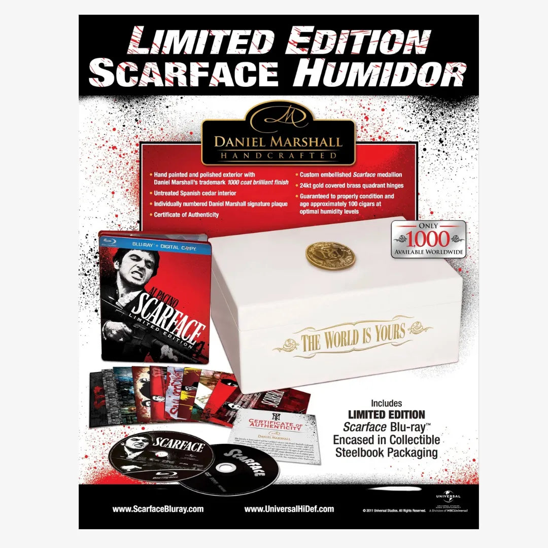 Daniel Marshall Scarface Humidor