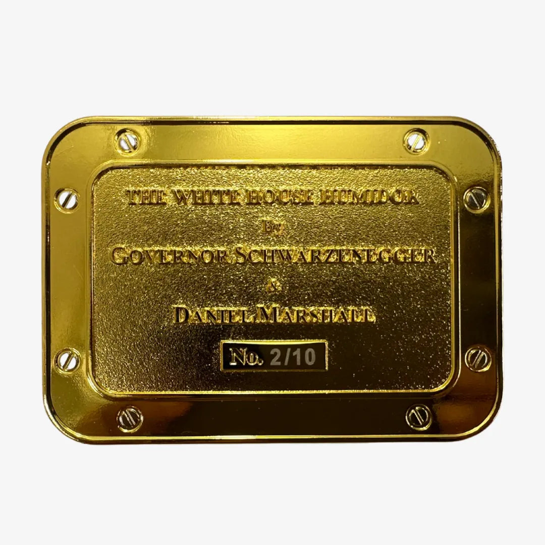 Daniel Marshall White House humidor Limited edition