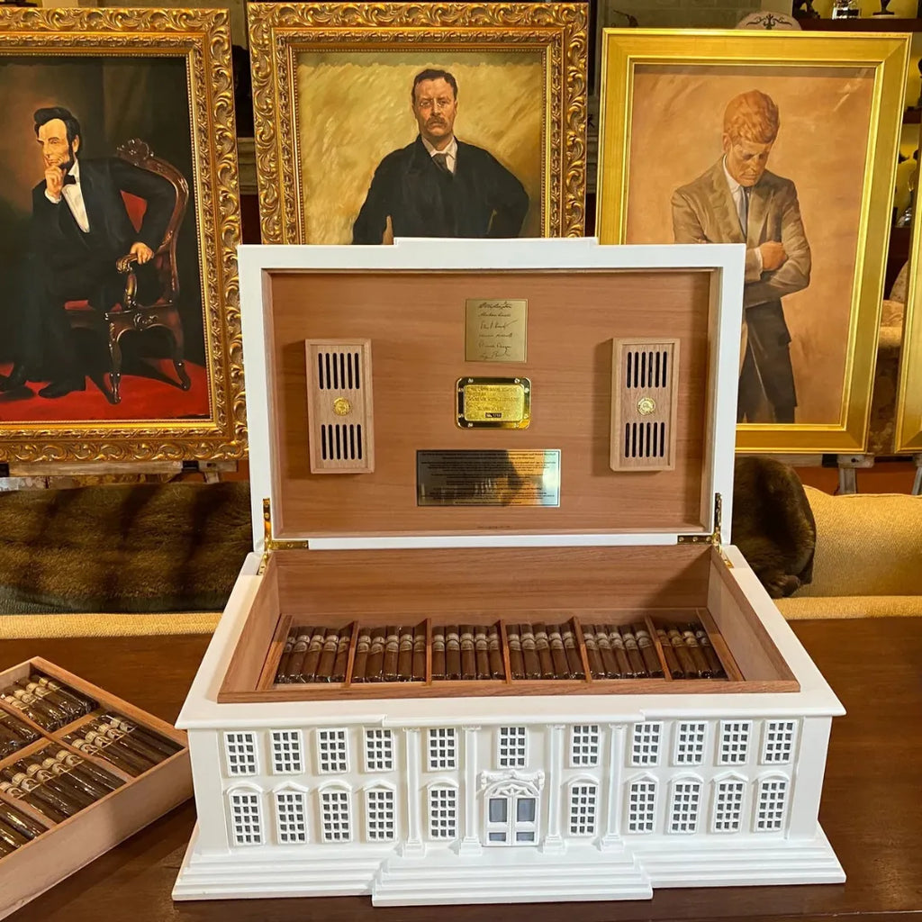 Daniel Marshall White House humidor Limited edition