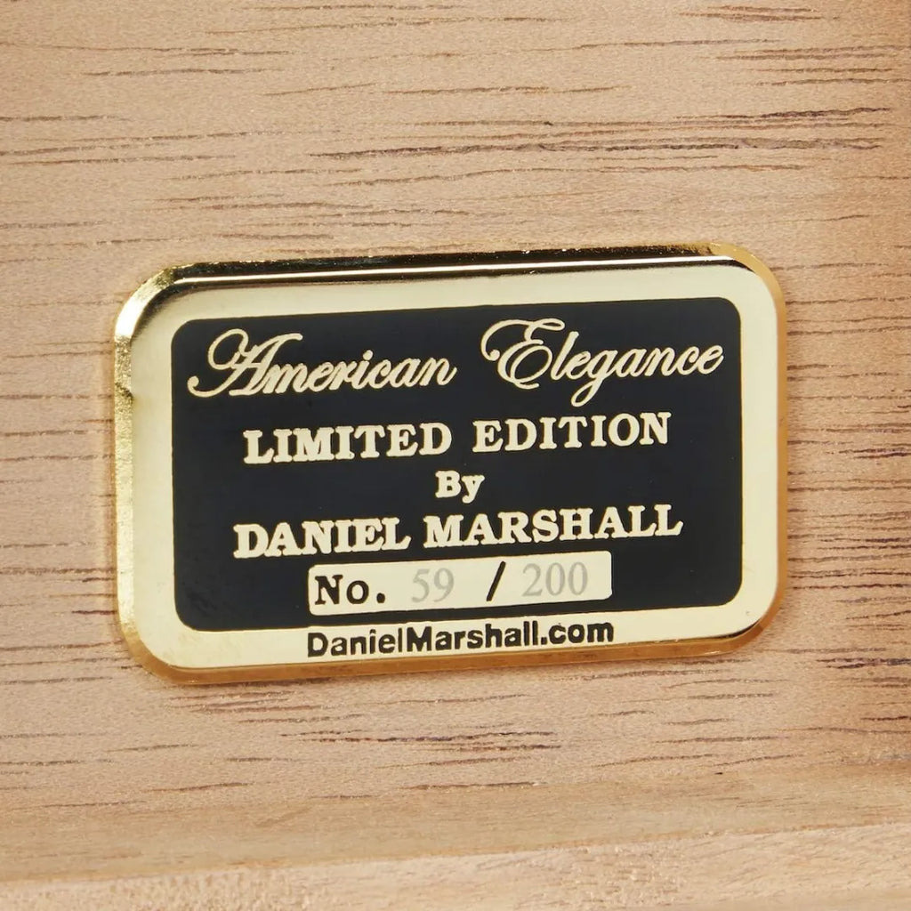 Daniel Marshall Treasure Chest humidor Limited edition