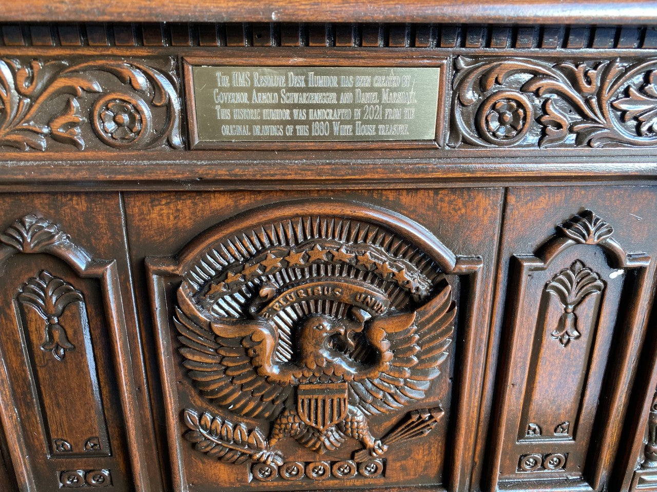 Daniel Marshall HMS Resolute Desk Humidor Limited Edition of 10 pcs worldwide